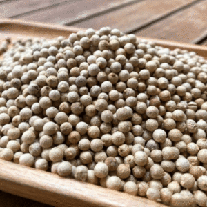 Tiêu trắng nguyên hạt hấp tiệt trùng