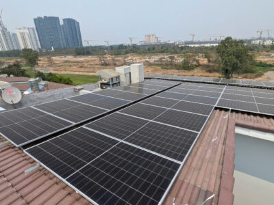 Dự án lắp đặt điện mặt trời hộ gia đình có lưu trữ công suất 21.3kWh tại KĐT Ciputra